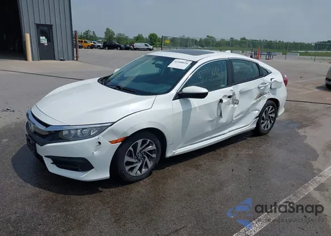 2018 Honda Civic Ex from USA, damaged, VIN 19XFC2F75JE038284